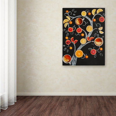 « teatime tree », reproduction de photo sur toile tendue