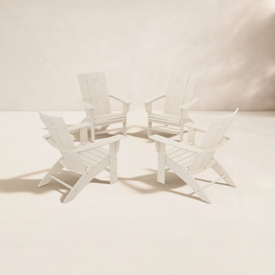 Modern Plastic Adirondack Chair
