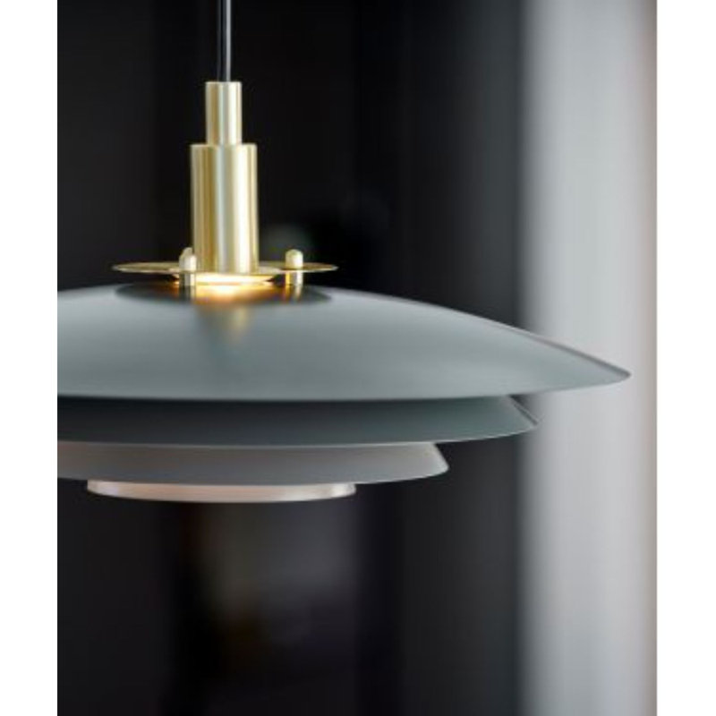 Bretagne 1 - Light Cone Pendant, Grey