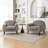 Deivi Upholstered Accent Chair with Round Arm-2019053567