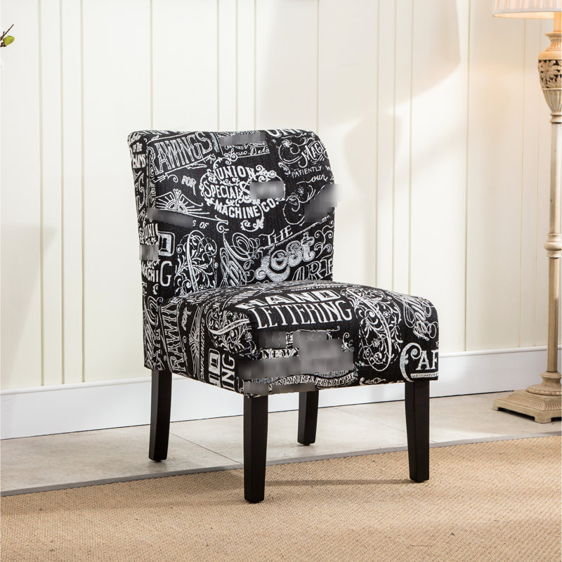Fauteuil sans accoudoirs avec tableau noir Juliana