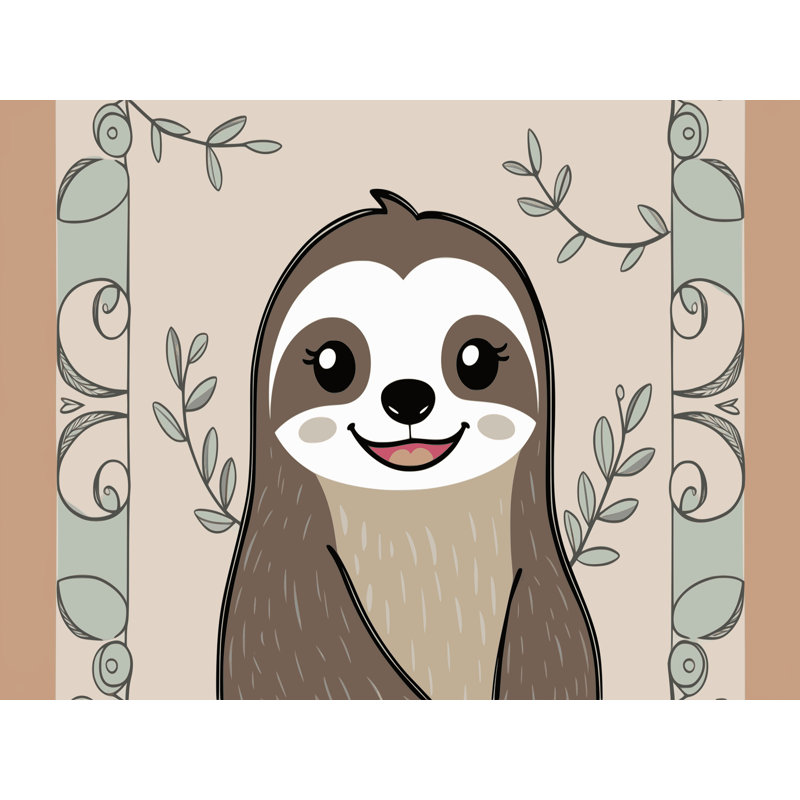 Tapis pour enfants East Urban Home, Rectangulaire 2 pi x 3 pi