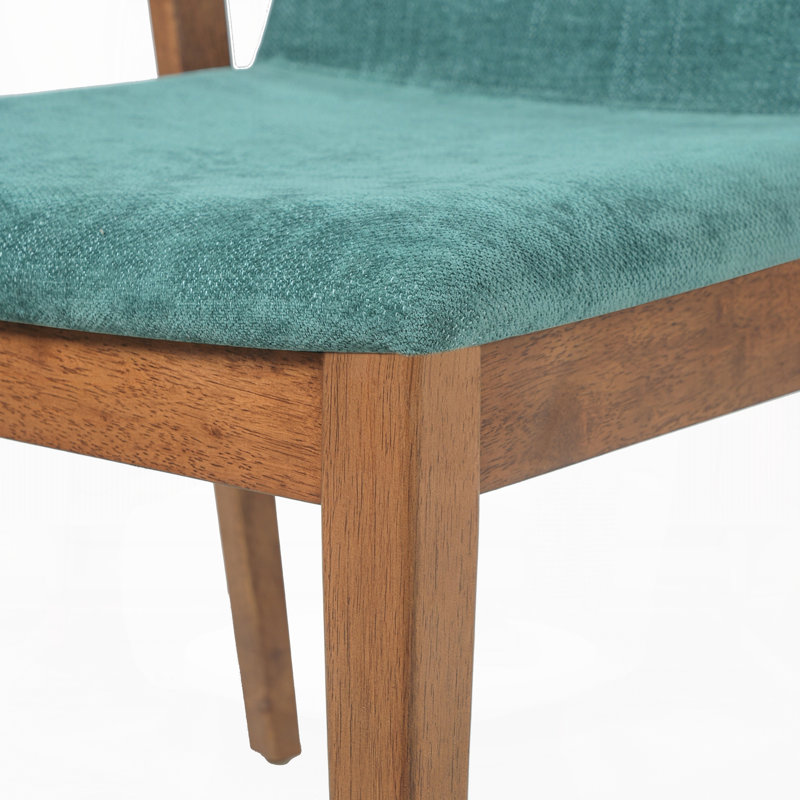 Ensemble de 2 chaises de salle à manger de style Mid-Century moderne