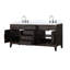 Ensemble de robinet de meuble-lavabo double l 72 po x P 22 po Laurel-113359003-113359004