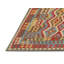 Tapis orange/brun/jaune contemporain Geronimo-835729027