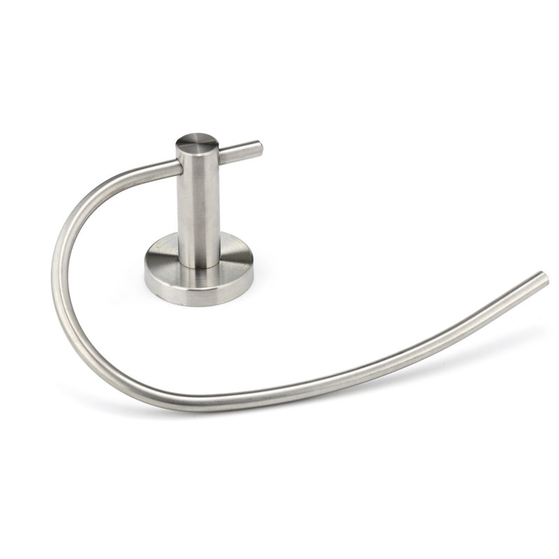 Anneau à serviettes Bridgeport, Acier inoxydable brossé