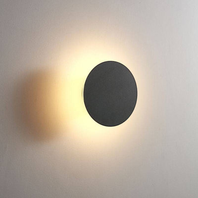 UltraBeam 6 Watt LED Round Bathroom Wall Light - IP65 Rated 
