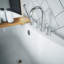 Baignoire autoportante blanche en acrylique L 60 po x H 27 po DreamLine Montego