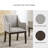 Gennetta 19.5'' H Upholstered Armchair