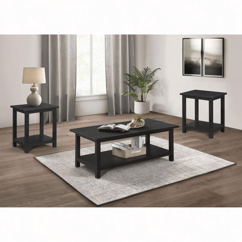 Ensemble de table basse et de table de bout Castleton Java 3 pièces