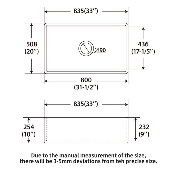 Dimensions du produit