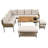 6-Piece Rope Patio Furniture Set-1847022755