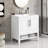 Yerger 30'' Single Bathroom Vanity with Solid + Manufactured Wood Top-433968337