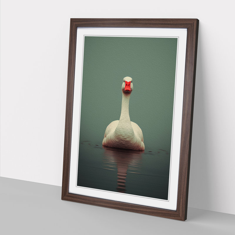 Goose Minimalism No.3 - Framed Print