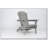 Solid Cedar Wood Adirondack Patio Chairs Set Of 2 With Embossed Grain Design For Outdoor Comfort And Style-4300297