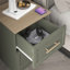 Cleverdon Feya 2 Drawer Bedside Table-98168210