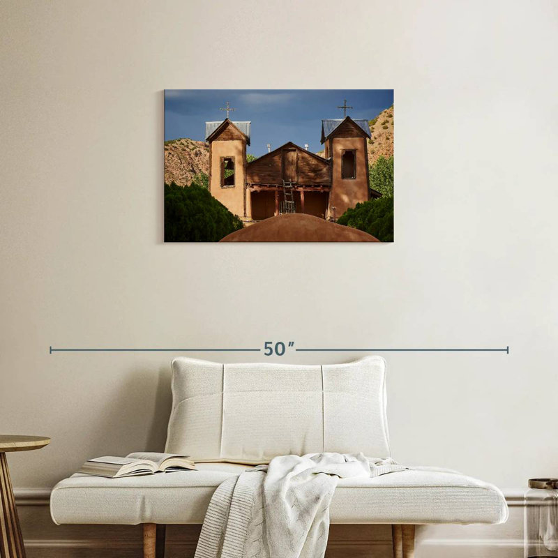 El Santuario De Chimayo, 20" H x 30" W
