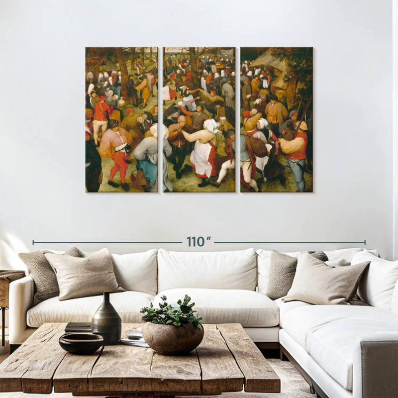 Leisha The Wedding Dance, 48" H x 74" W