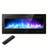 Recessed and Wall Mounted Electric Fireplace Heater with Remote Control, 13 Flame Colors, Overheat Protection, 5100 BTU-623750987