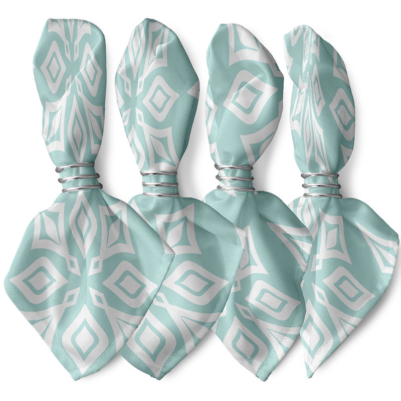 Ensemble de serviettes 4 pièces Eastbourne, Turquoise