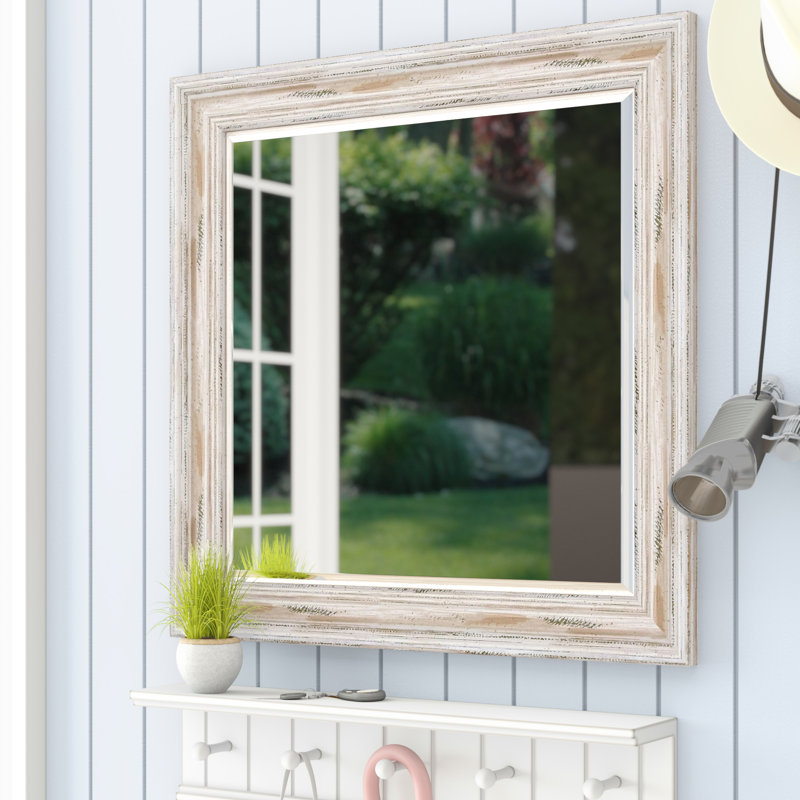 Gemini Flat Mirror, 25.12" H x 25.12" W