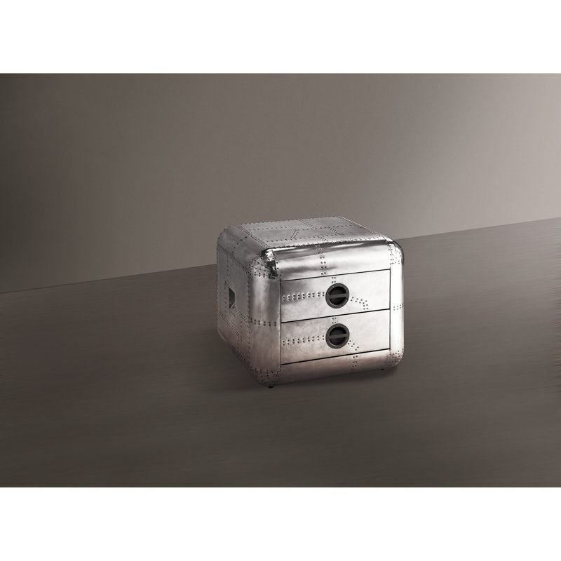Table de bout en aluminium 2 pièces
