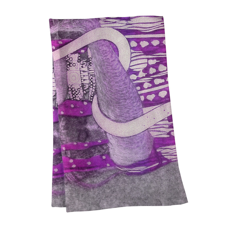 Serviette de thé hygeia Magaw, Sergé de coton, Rose