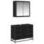 Wall Mounted Required Bathroom Storage Furniture Set-1199703151