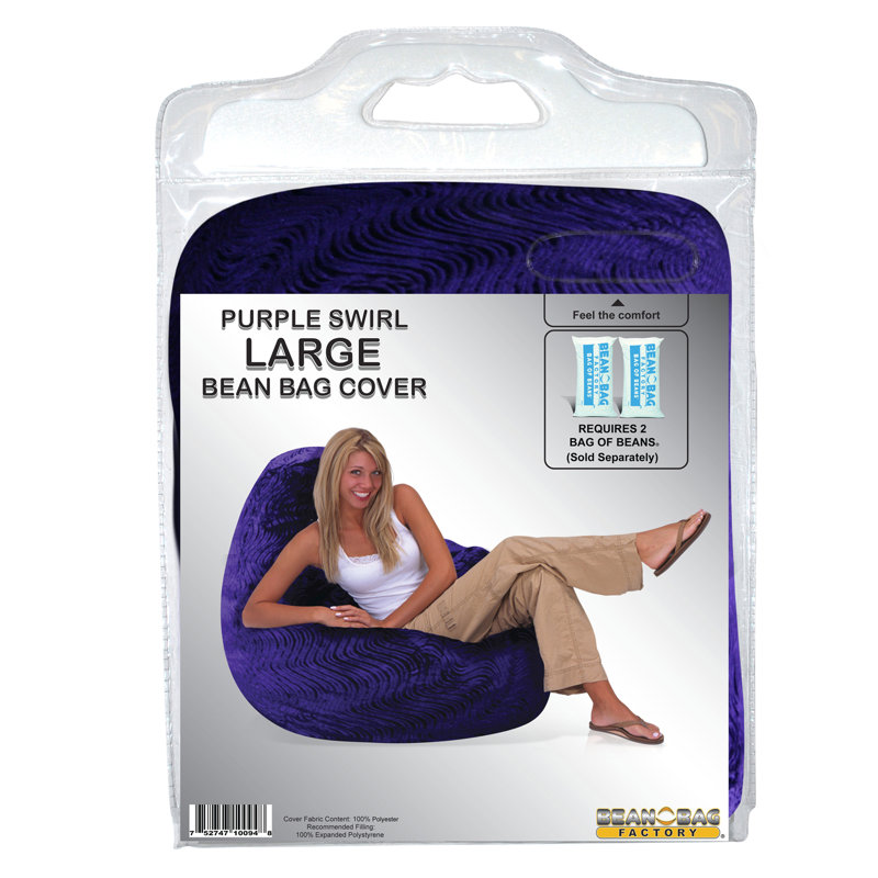 Housse de coussin large, H 28 po x l 27 po x P 38 po, Bleu