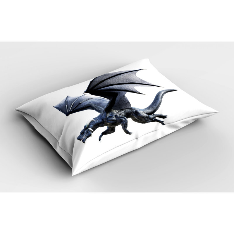 Dragon Polyester Sham Set, Twin
