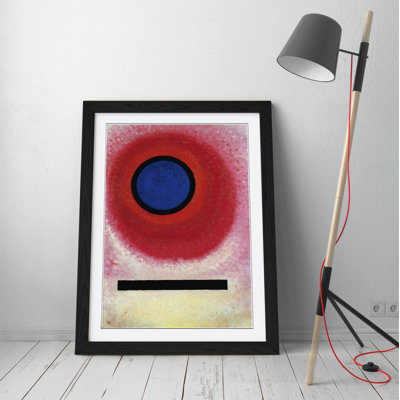 Wassily Kandinsky Blue Circle - Single Picture Frame Print on Canvas