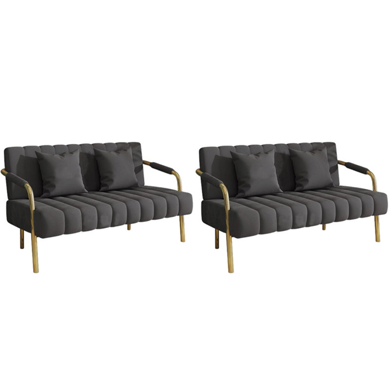 Banc rembourré en mélange de polyester