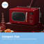 800W 20L Retro Microwave Oven with LED Display-97966933