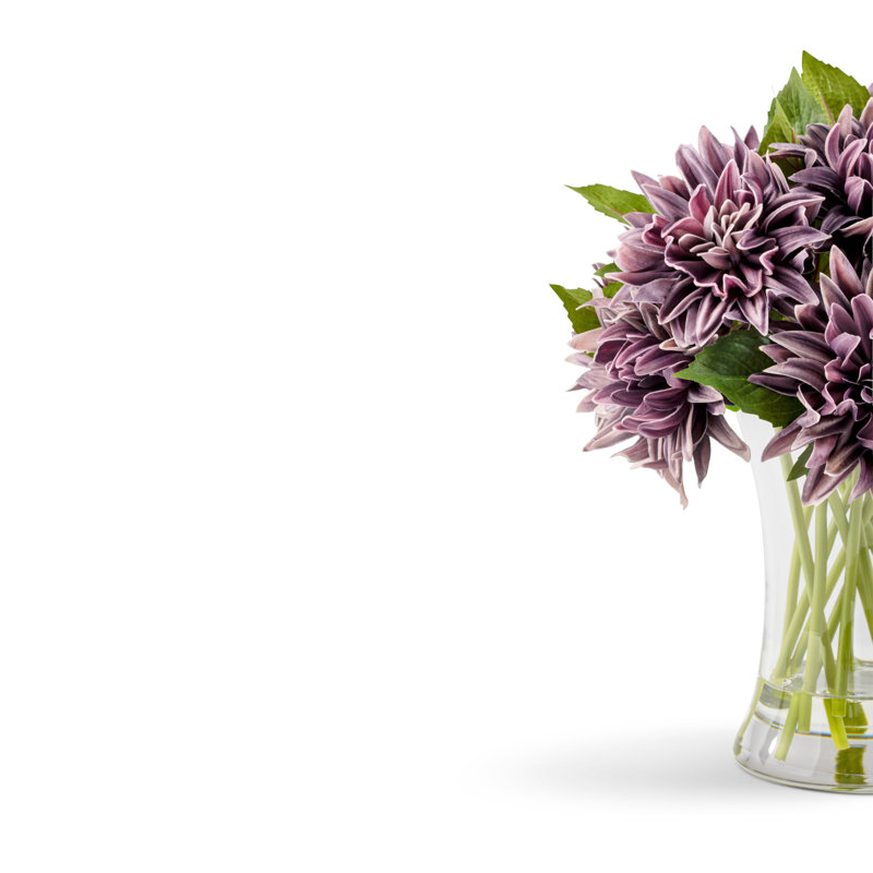 Deauville RealTouch Dahlia Arrangement, Periwinkle