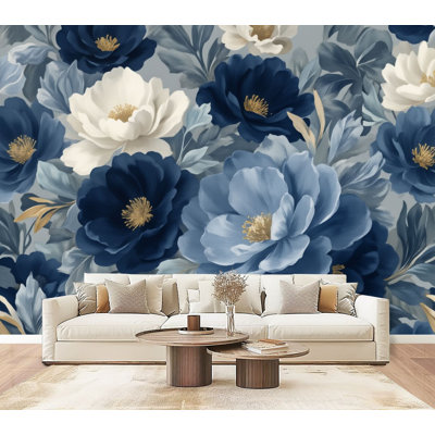 Papier peint auto-adhésif décoratif décoratif mural auto-adhésif en PVC 69 po x 96 po H 69 po x 96 po