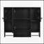 Armoire de salle de bain murale moderne avec rangement polyvalent et design élégant