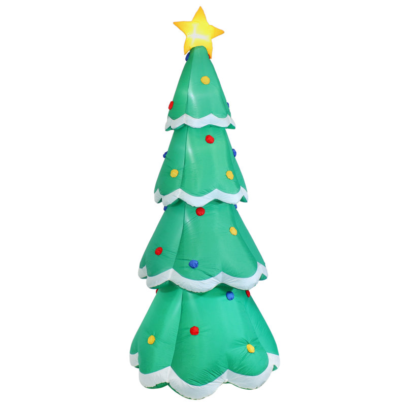 Towering Christmas Tree Inflatable with LED Lights