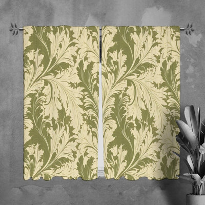 Paire de rideaux obscurcissant en polyester Lucania