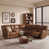 Light Brown Faux Leather selected