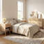 Ensemble de chambre à coucher (table de chevet et commode)