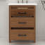 Ensemble de meuble-lavabo autoportant 24 po avec lavabo en céramique 24 po avec meuble-lavabo moderne à 3 tiroirs