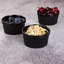 8 oz. Ramequins en céramique allant au four 8 oz, bols à soufflé crème brûlée, bols à sauce, bols à dessert classiques pour le pudding, lave-vaisselle, congélateur, ensemble de 8, noir-123104173
