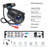 8CH DVR Security Cameras System with 1TB HDD, 4 Outdoor Bullet Cameras, Motion Detection