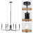Roxsanne 6 Light Dimmable Classic / Traditional Chandelier Rustic Linear Candle-Style Kitchen Island Light Fixture-400281903-364436818