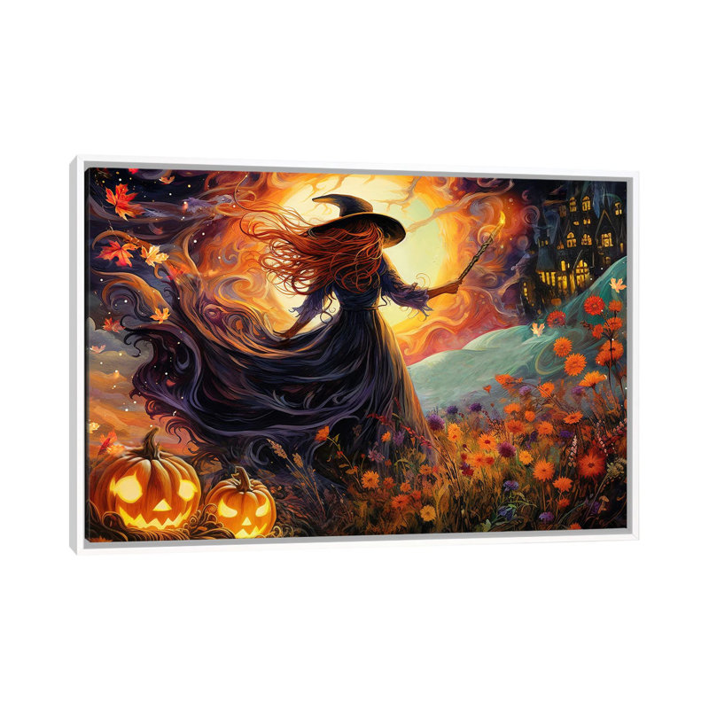 «I Put A Spell On You», reproduction d'art sur toile encadrée, H 18 po x l 26 po, Impression encadrée sans passe-partout