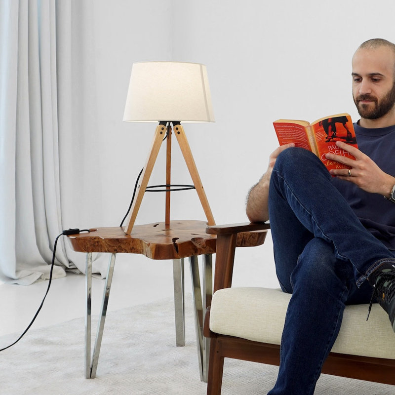 Lampe de table en bois Birch