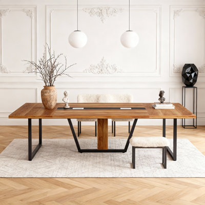 Table basse d'extérieur moderne 37 "
