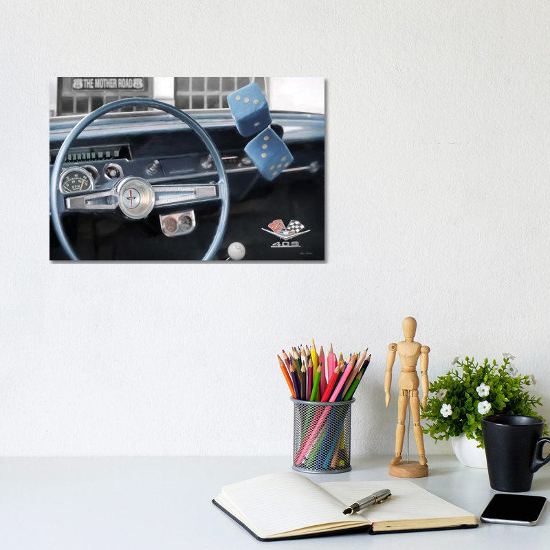 She's Real Fine by Lori Deiter - Wrapped Canvas Print, 20.32 cm H x 30.48 cm W
