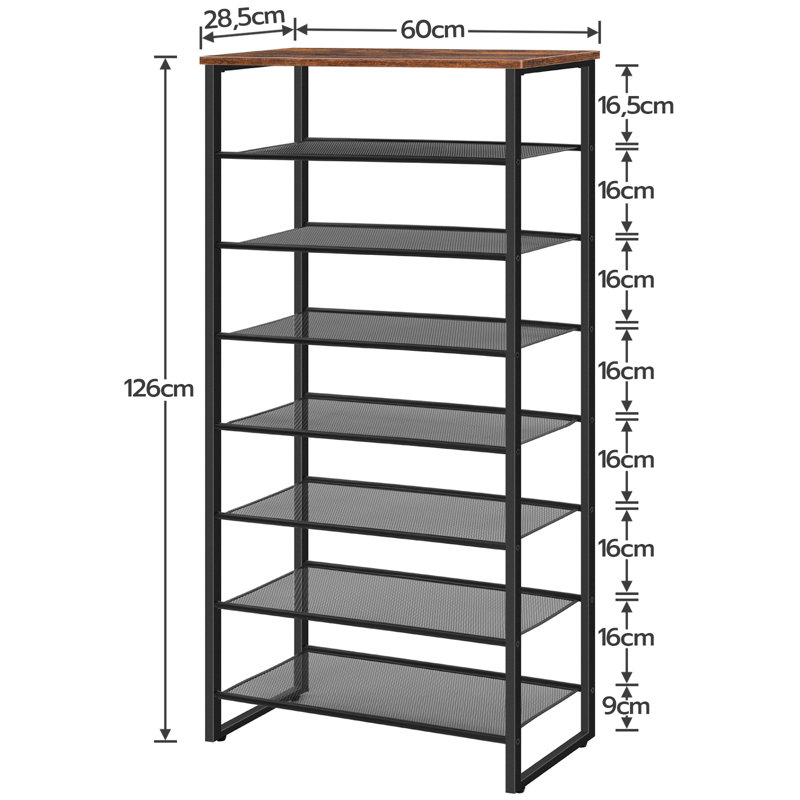 Chandrine 28 Pair Shoe Rack