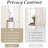 Linen Back Tab Curtains,Light Filtering Curtain, Thick Linen Textured Semi Sheer Drapes(Set of 2,With Hooks)-1780285708-1809414767